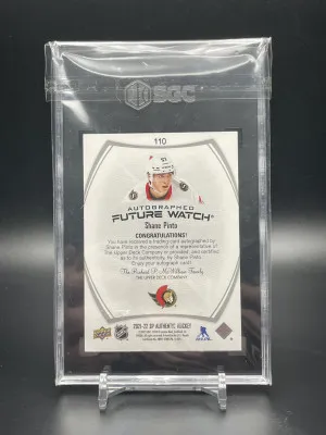 Shane Pinto Future Watch Auto SGC 10/Auto 10 back